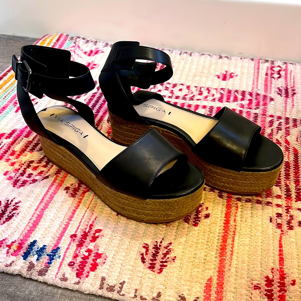 Via Spiga Platform Sandals
